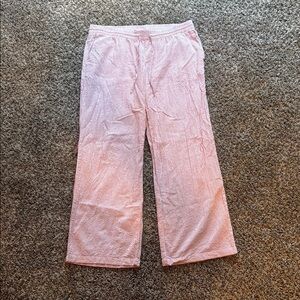 H&M red and white striped pants